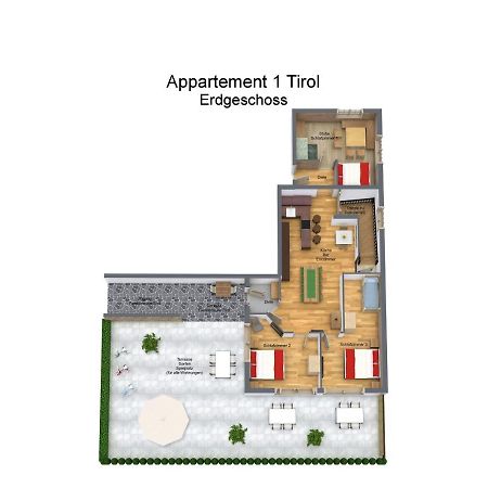 Angerer Alpine Suiten Und Familienappartements Tirol Райт  Экстерьер фото